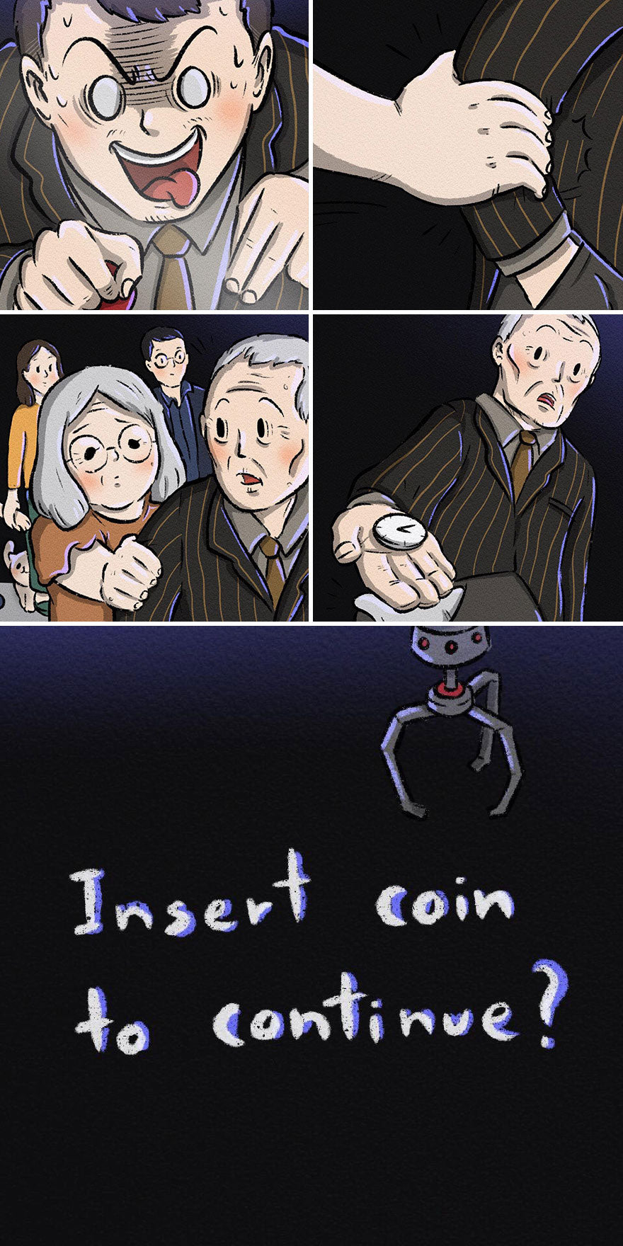 3 Colorful Comics With Unexpected Endings By Tum Natakorn Ulit