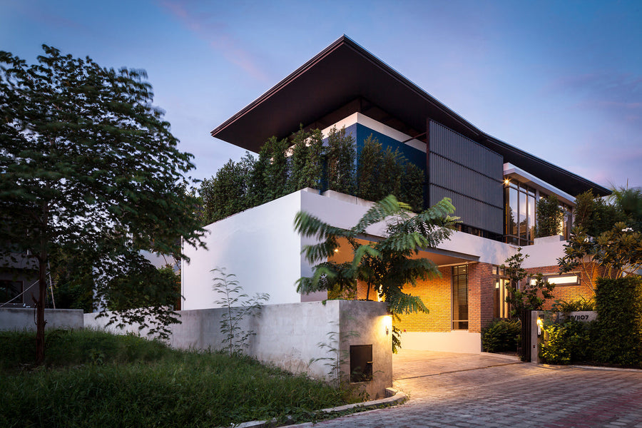Two Houses at Nichada by Alkhemist Architects, Photos by:&nbsp;Ketsiree Wongwan