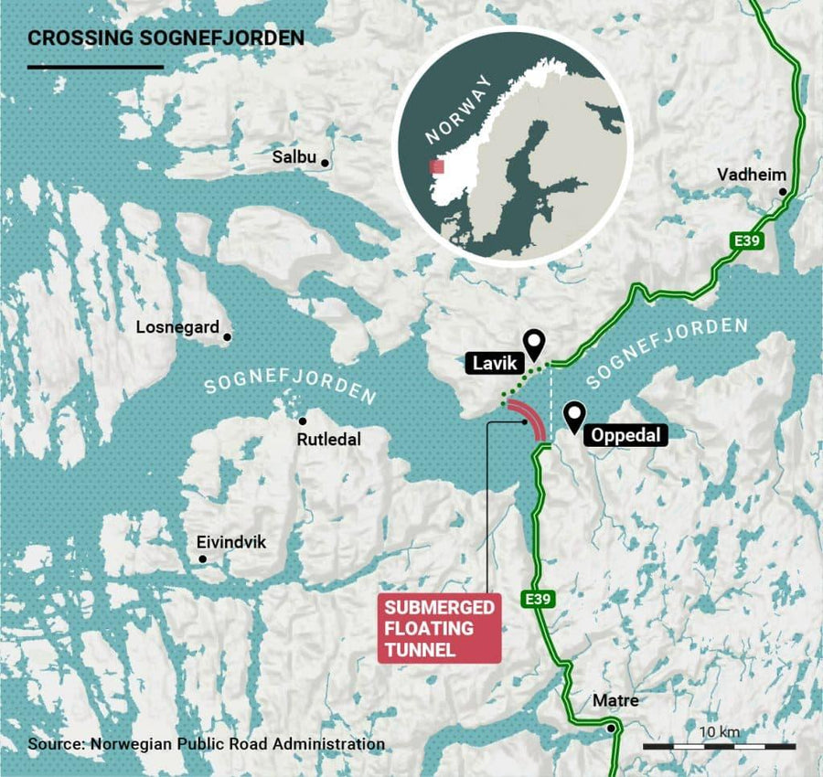 Norway’s Revolutionary Underwater Tunnel Could Change the Future of Driving