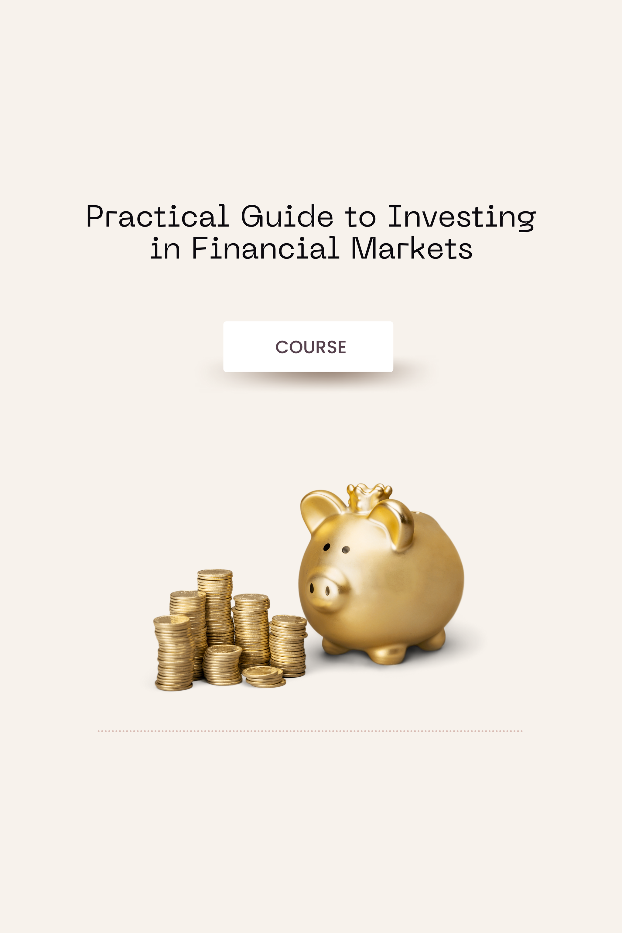 Practical Guide to Investing in Financial Markets, Stocks and Bitcoin